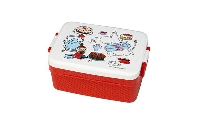 Rätt Start Mumin Little My Lunch Box 8x18.5 Cm White-red