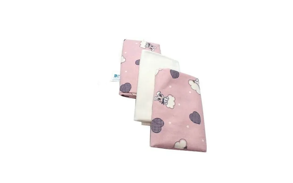 Reusable Baby Diaper - White Red