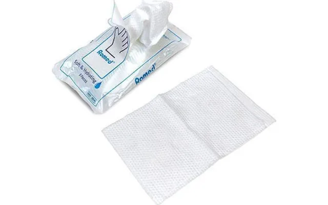 Romed Soft & Hydrating Patient Washing Gloves 8 Pieces