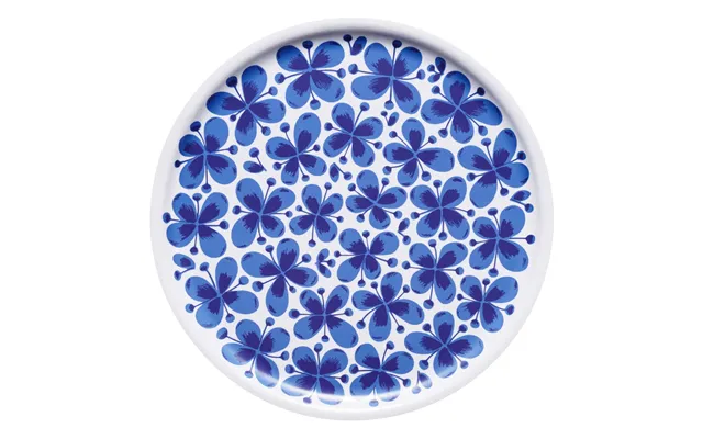 Rörstrand Mon Amie Tray Ø35 Cm White-blue