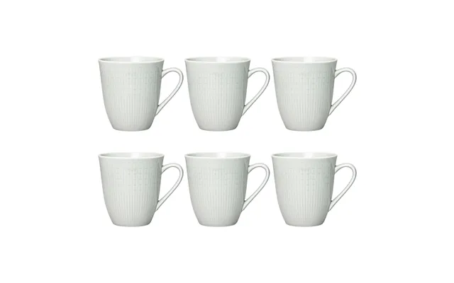 Rörstrand Swedish Grace Mug Large 6-pack Mist Grey