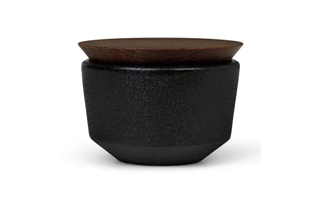 Rosendahl Rå Salt Cellar With Lid 15 Cl Black