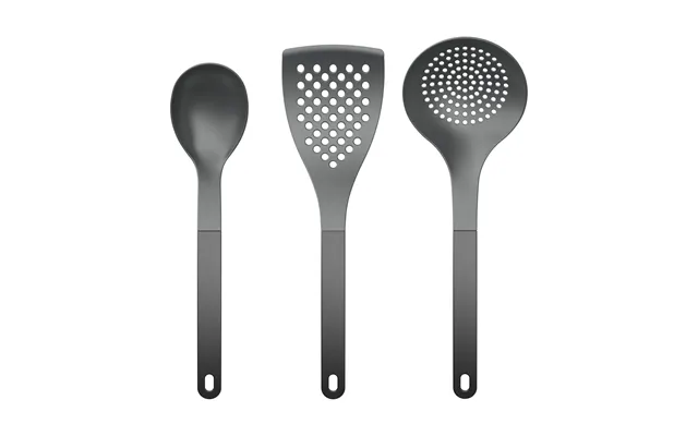 Rosti Optima Kitchen Utensils 2 3 Pieces Black Nylon