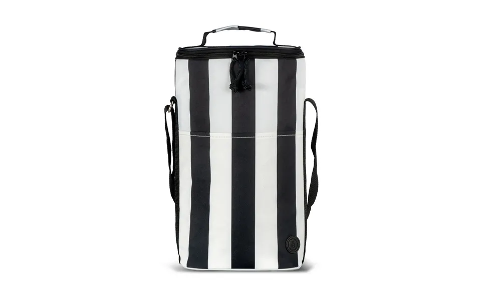 Sagaform City Cooler Bag Tall 9 L Black-white