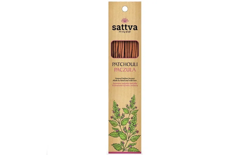 Sattva Natural Indian Indian Incense Patchouli - 15 Pieces