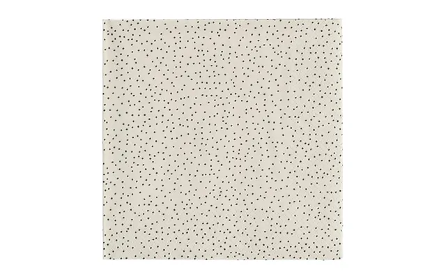 Scandi Essentials Grain Napkins 33x33 Cm 20 Pack Sand-black