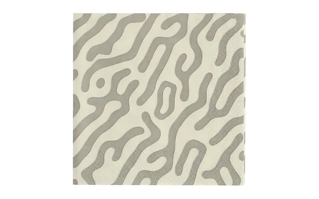 Scandi Essentials Trace Napkins 33x33 Cm 20 Pack Taupe-sand product image