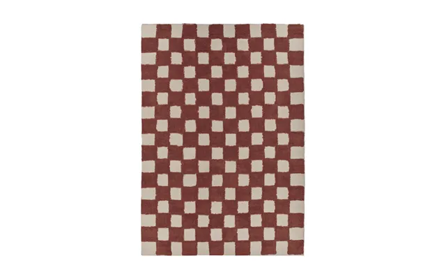 Scandi Living Checker Play Mat 170x240 Cm Rust product image