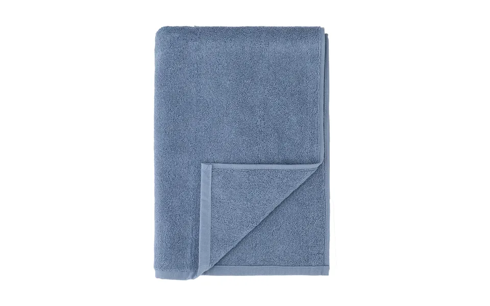Scandi Living Drift Towel 50x70 Cm Blue