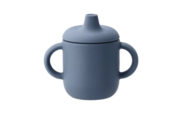 Scandi Living Elvie Sippy Cup Silicone 180 Ml Blue
