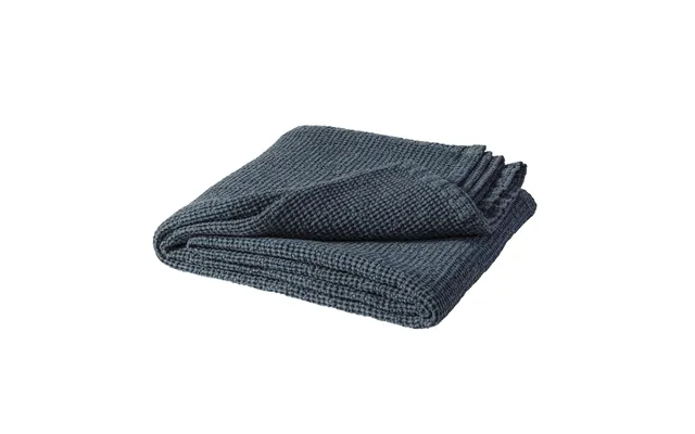Scandi Living Moss Bed Spread 160x260 Cm Storm Blue