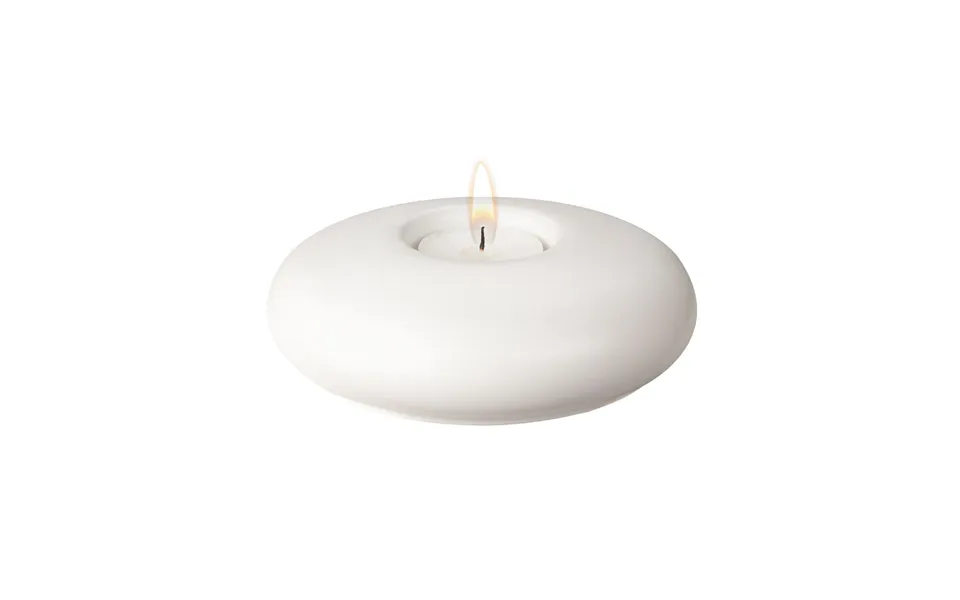 Scandi Living Stone Lantern Ø13 Cm White