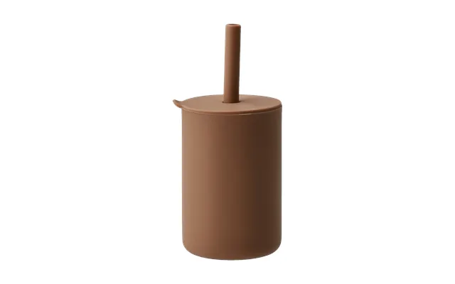Scandi Living Vega Mug With Silicone Straw Hazel