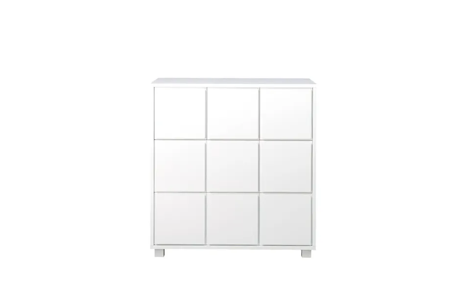 Scherlin Dresser 1 White - 3 Small And 2 Large Drawers