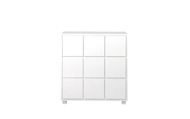 Scherlin Dresser 1 White - 3 Small And 2 Large Drawers