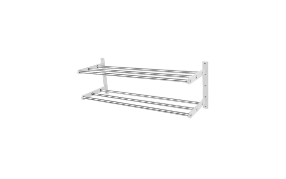 Scherlin Shoe Shelf 12 Shoe Shelf Steel White - White-lacquered Aluminium