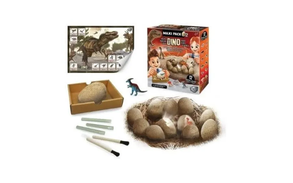 Set 12 Dino Mega Eggs - 6 Years