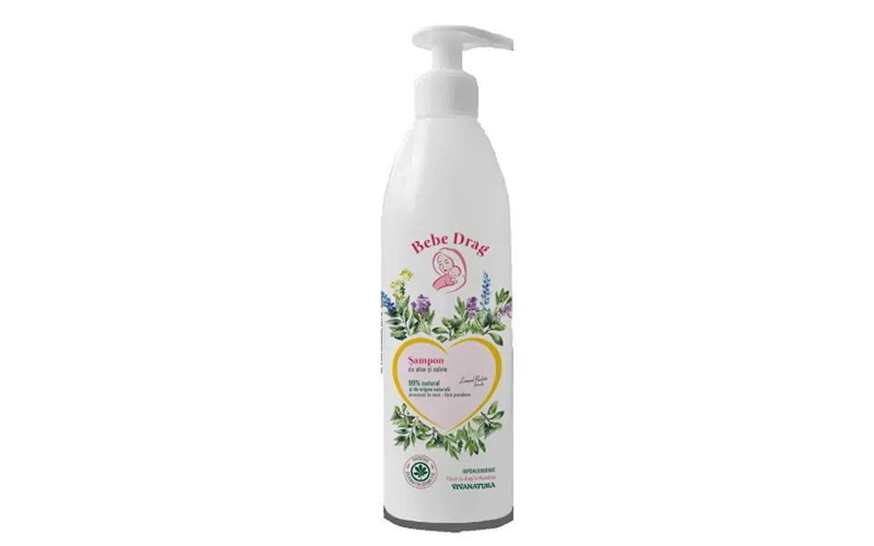 Shampoo With Aloe And Sage Baby Drag - 500 Ml