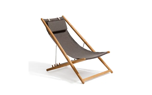 Skargaarden H55 Lounge Chair Teak Slate Dark Grey product image
