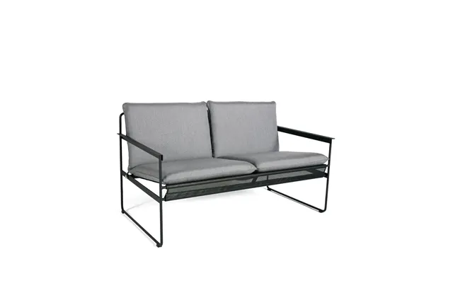 Smd Design Slow 2-seat Sofa Sunbrella Grey-black Steel Stand product image