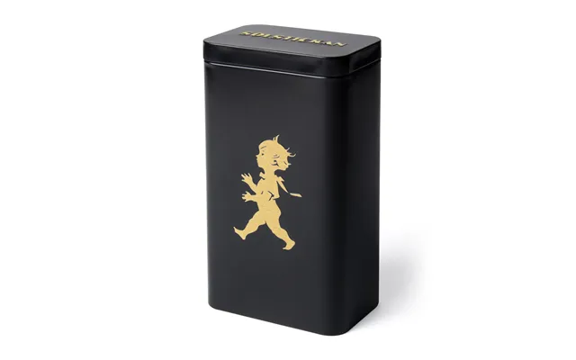Solstickan Design Solstickan Coffee Jar 20.5 Cm Matt Black-gold