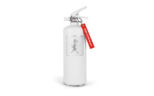 Solstickan Design Solstickan Fire Extinguisher 2 Kg White-silver