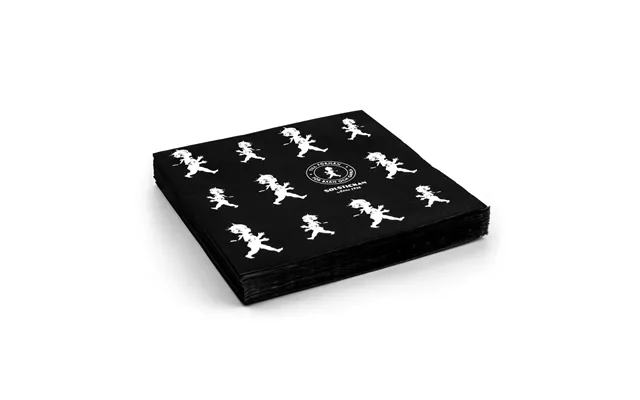 Solstickan Design Solstickan Napkins 33x33 Cm 20 Pack Black product image