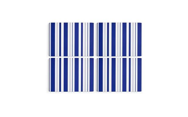Spode Steccato Placemats 30x40 Cm 4-pack Blue-white