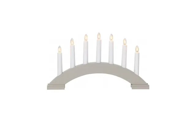 Star Trading Bea Candle Holder 39 Cm Beige