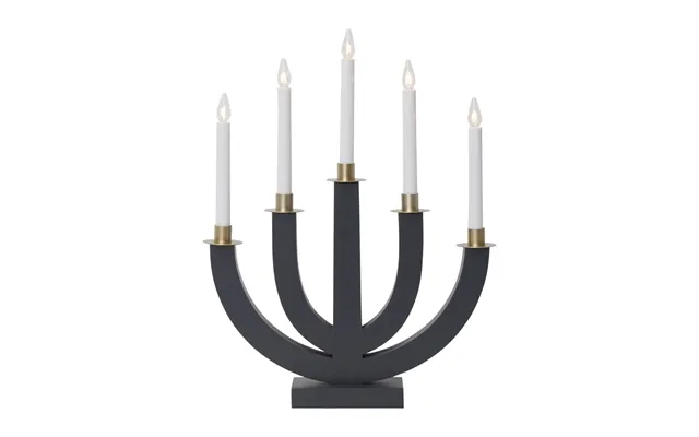 Star Trading Eli Advent Candle Grey
