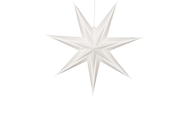 Star Trading Holly Paper Star 60 Cm White