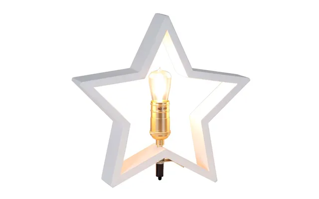 Star Trading Lysekil Advent Star For Table 48 Cm White