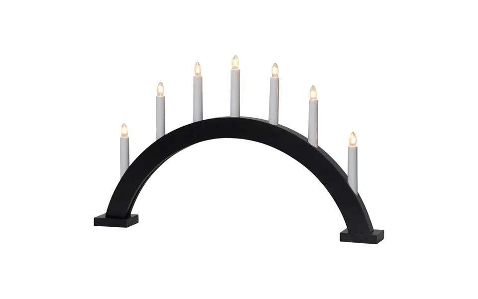 Star Trading Trapp Advent Candle Arch Black