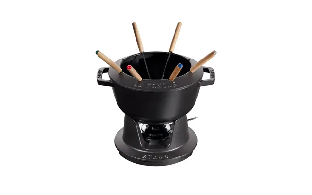 Staub Staub Fondue Set 2.35 L Black