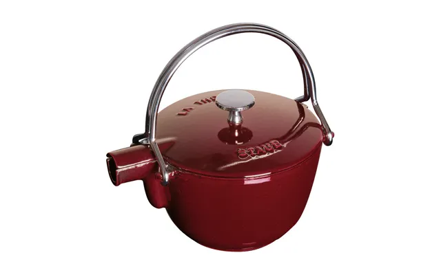 Staub Staub Teapot Cast Iron Round 1.15 L Grenadine Red