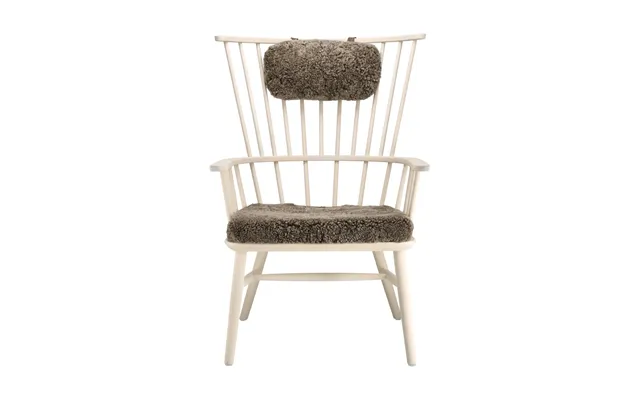 Stolab Henriette Armchair Cushion&headrest White Oiled-sahara