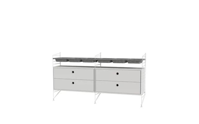 String String Bedroom White - Combination G