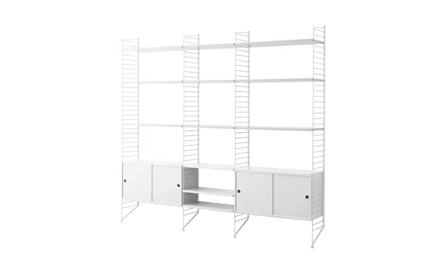 String String Bookshelf Combination B - White