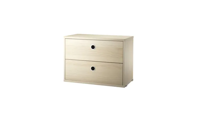 String String Cabinet With Drawers Ash Veneer - 58x30 Cm