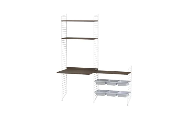 String String Children's Room Walnut & White - Combination E