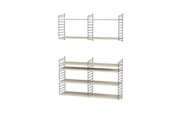 String String Living Room Ash & Black - Combination N