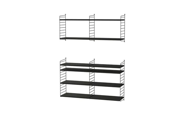 String String Living Room Black - Combination N