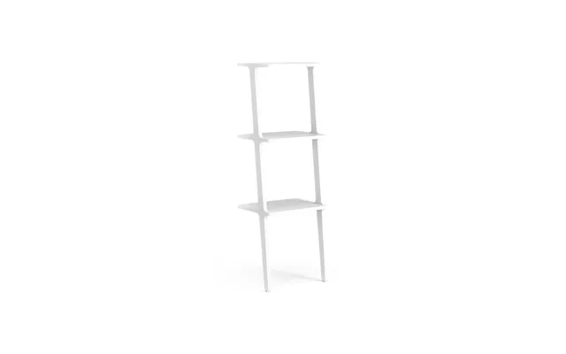 Swedese Libri Shelf 3 Shelf Ash White Glazed