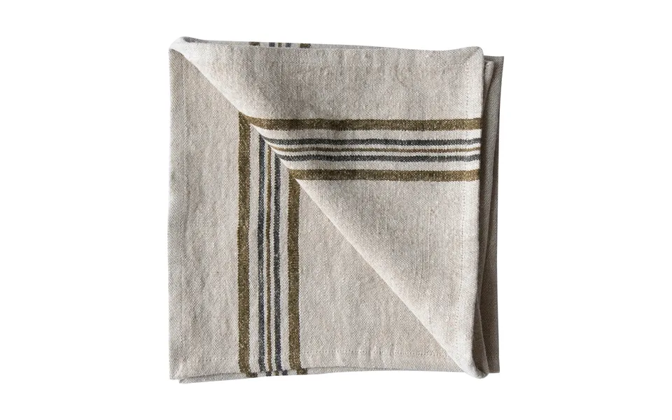 Tell Me More Astrid Linen Napkin 50x50 Cm Olive