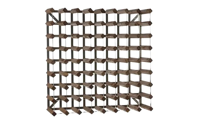 The Swedish Wine Rack Factory The Swedish Wine Rack Factory Wine Rack 72 Bottles Expandable Dark Oak