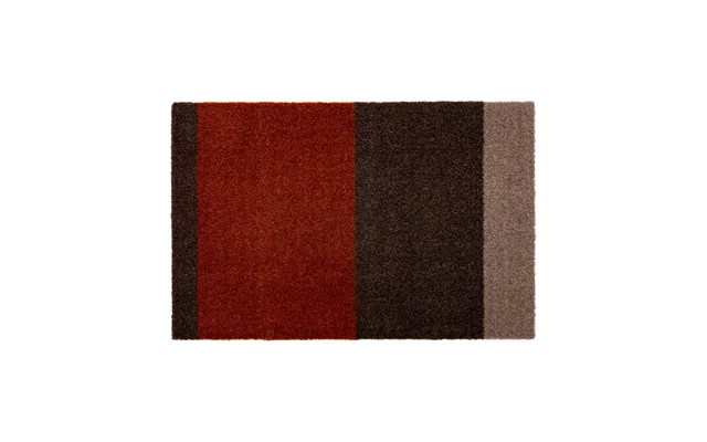 Tica Copenhagen Stripes Doormat Horizontal Brown-terracotta. 40x60 Cm