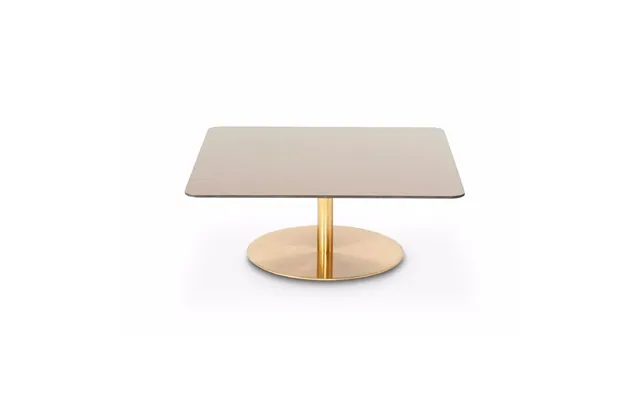 Tom Dixon Flash Coffee Table 80x80 Cm Copper-brass Stand