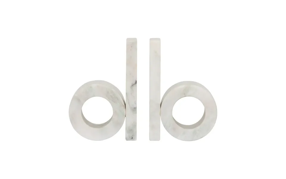 Urban Nature Culture Orlin Bookend 2-pack Marble