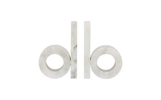 Urban Nature Culture Orlin Bookend 2-pack Marble