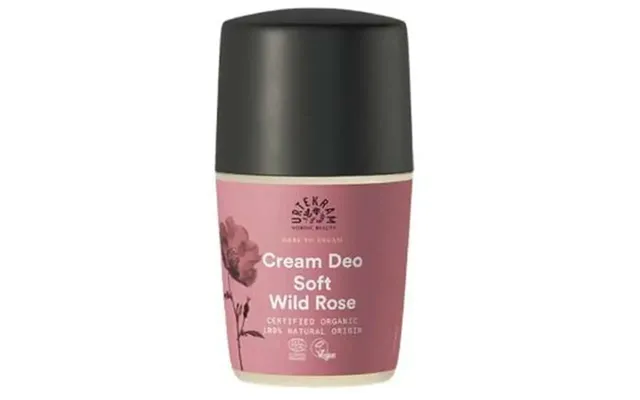 Urtekram Soft Wild Rose Deodorant Roll-on 50ml. Eco Vegan product image